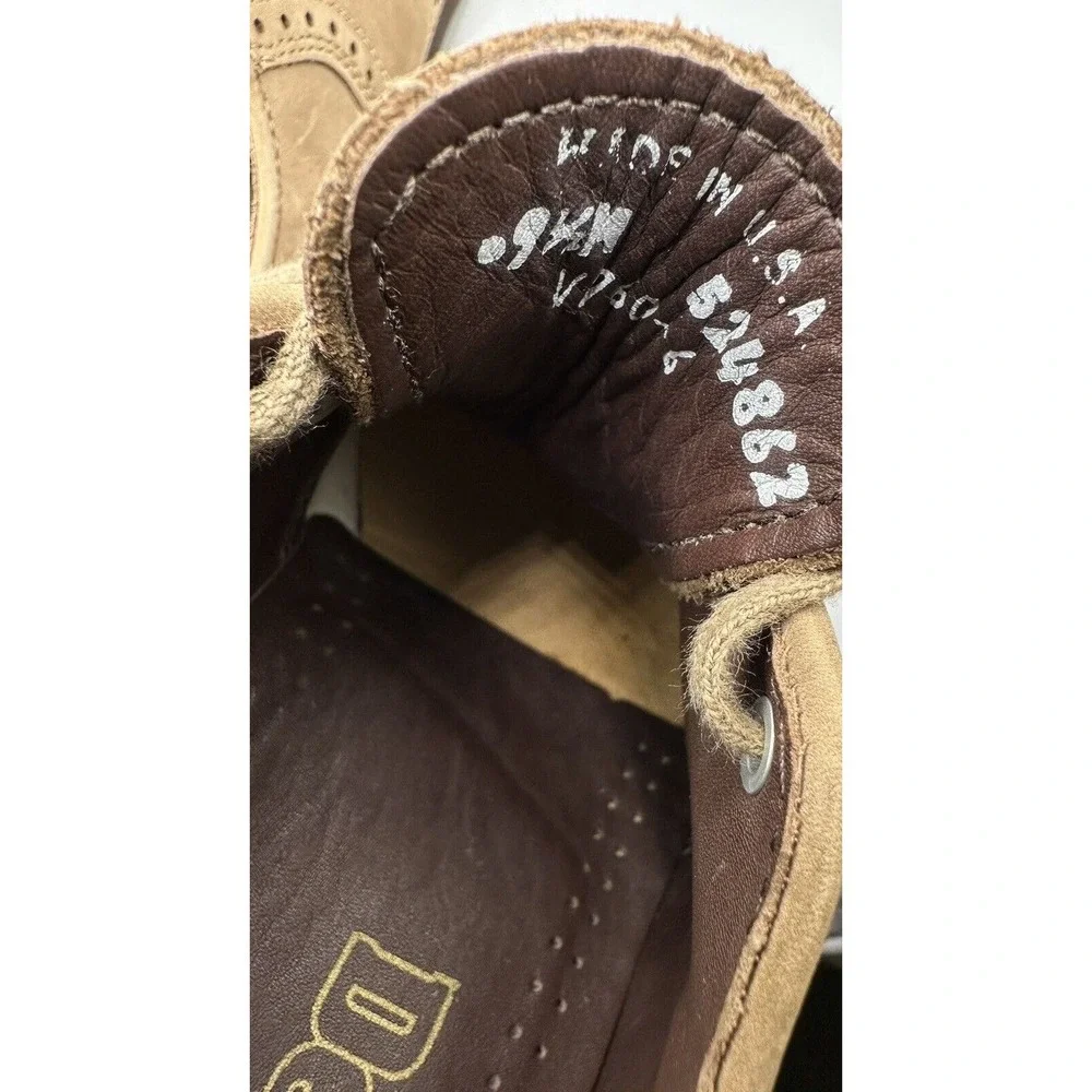 Dexter Oxford‎ men’s shoes Light Brown size 9.5M made in USA V760-6